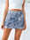 Tie-Dye Wide Waistband Active Skirt