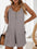Waffle-Knit Scoop Neck Romper