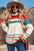 Striped Turtleneck Sweater