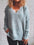 Notched Long Sleeve Sweater