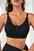 Scoop Neck Cropped Active Bra