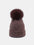 Thermal Knit Hat with Pompom