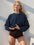 Basic Bae Round Neck Dropped Shoulder Long Sleeve Sweatshirt