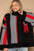 POL Turtleneck Color Block Sweater