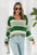 Striped V-Neck Sweater