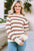 Round Neck Stripe Sweater