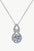 1 Carat Moissanite Pendant Necklace