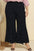 Plus Size Hem Detail Flare Pants