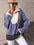 Color Block Knit Pullover