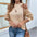 Crisscross Cold-Shoulder Sweater