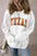 TEXAS Round Neck Dropped Shoulder Sweatshirt