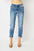 Judy Blue Cuffed Hem Slim Jeans