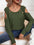 Button Cold-Shoulder Sweater