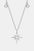 Moissanite North Star Pendant 925 Sterling Silver Necklace