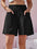 Full Size Pocketed Elastic Waist Shorts