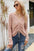 Drawstring V-Neck Sweater