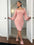 Chic Zip-Back Bodycon Dress