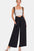 Zenana Tie Back Suspender Jumpsuit