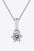 2 Carat 6-Prong Moissanite Pendant Necklace