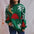 Snowflake Round Neck Sweater