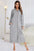 Zip Front Hooded Night Dress