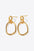 18K Gold-Plated Dangle Earrings