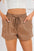 Smocked Waist Pocketed Shorts