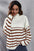 Striped Turtleneck Sweater