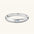 Moissanite Ring with 925 Sterling Silver Inlay