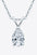 1.5 Carat Moissanite Pendant 925 Sterling Silver Necklace