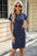 Ruched Short Sleeve Mini Dress