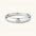 Moissanite Ring with 925 Sterling Silver Inlay